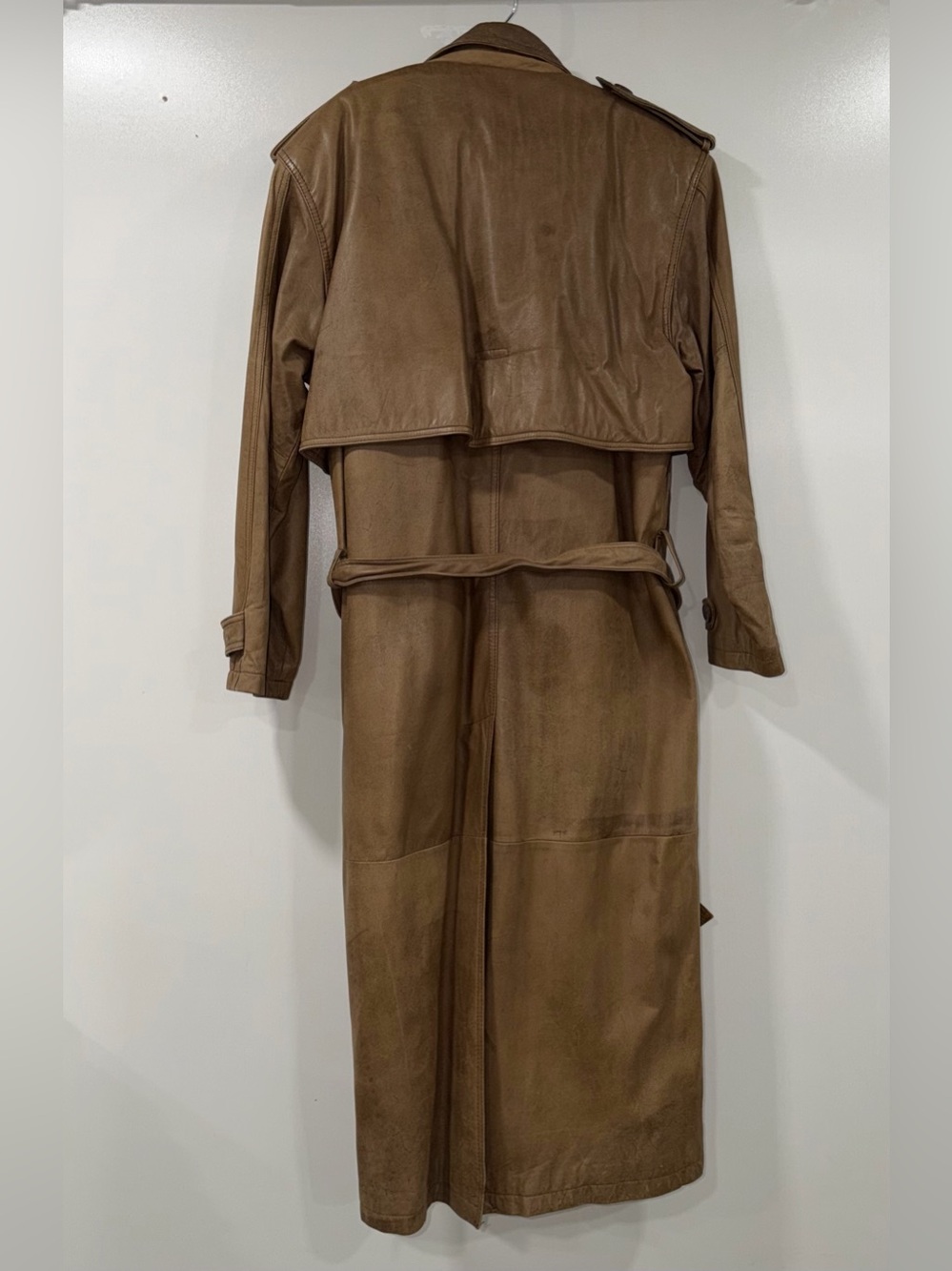 Pelle Studio vintage leather trench coat - Picture 4 of 7
